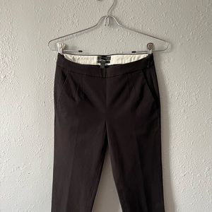 J. Crew black Martie pants, 0P